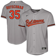 MLB Adley Rutschman Baltimore Orioles Nike Youth Road Replica Jersey - Gray