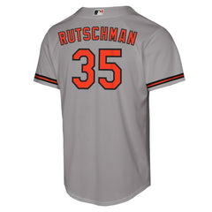 MLB Adley Rutschman Baltimore Orioles Nike Youth Road Replica Jersey - Gray