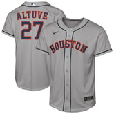 MLB Jose Altuve Houston Astros Nike Youth Road Replica Jersey - Gray