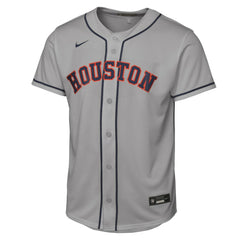 MLB Jose Altuve Houston Astros Nike Youth Road Replica Jersey - Gray