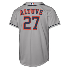 MLB Jose Altuve Houston Astros Nike Youth Road Replica Jersey - Gray