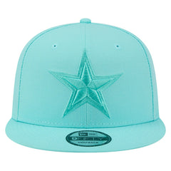 Dallas Cowboys New Era Colorpack 9FIFTY Snapback Hat Turquoise