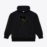 NHL Pittsburgh Penguins Mitchell & Ness Phantom Fleece Hoodie - Black