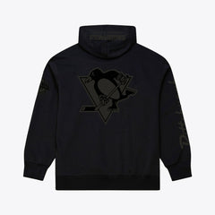 NHL Pittsburgh Penguins Mitchell & Ness Phantom Fleece Hoodie - Black