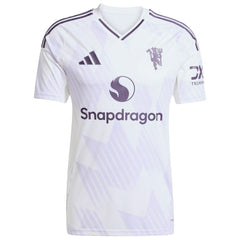 Amad Diallo Manchester United 2025/26 Away Replica Player Jersey White sale