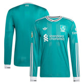 Liverpool 2025/26 Third Long Sleeve Jersey Green sale