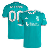 Liverpool 2025/26 Third Custom Jersey Green