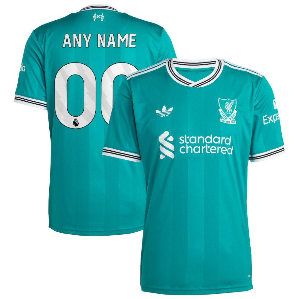 Liverpool 2025/26 Third Replica Custom Jersey Green sale