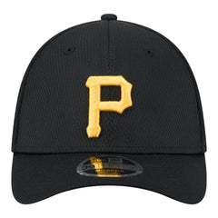 Pittsburgh Pirates New Era Dash 39THIRTY Flex Hat - Black Hats