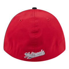 Washington Nationals New Era Rope M-Crown A-Frame 39THIRTY Flex Hat - Red/Navy Hats
