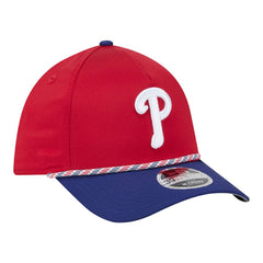 Philadelphia Phillies New Era Rope M-Crown A-Frame 39THIRTY Flex Hat - Red/Royal Hats