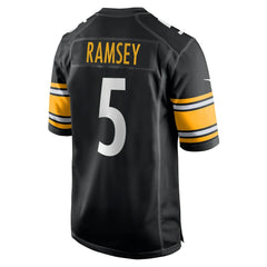 NFL Jalen Ramsey Pittsburgh Steelers Team Game Jersey - Black