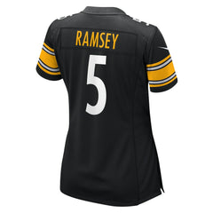 Jalen Ramsey Pittsburgh Steelers Women's Team Game Jersey Black