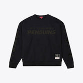 NHL Pittsburgh Penguins Mitchell & Ness Unisex Phantom Fleece Crew Neck Sweatshirt - Black