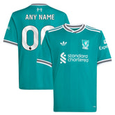 Liverpool Youth 2025/26 Third Replica Custom Jersey Green