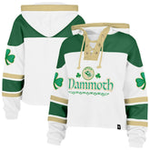 NHL Utah Mammoth '47 Women's McLucky Cropped Lacer Hoodie - White