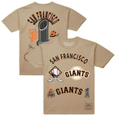 San Francisco Giants Mitchell & Ness Legacy Defined T-Shirt - Cream T-shirts