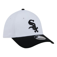 Chicago White Sox New Era Youth Baseball 39THIRTY M-Crown Flex Hat - White/Black Hats