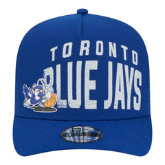 Toronto Blue Jays New Era Youth Logo Fade A-Frame 9FIFTY Snapback Hat - Royal Hats