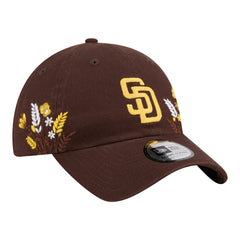 San Diego Padres New Era Women's Wildflower Casual Classic Adjustable Hat - Brown Hats