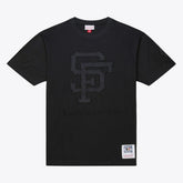 San Francisco Giants Mitchell & Ness Cooperstown Collection Phantom T-Shirt - Black T-shirts