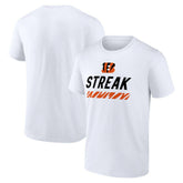Cincinnati Bengals Streak T-Shirt White