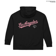 Los Angeles Dodgers Mitchell & Ness x BLACKPINK Pullover Hoodie - Black - Limited Edition Hoodies