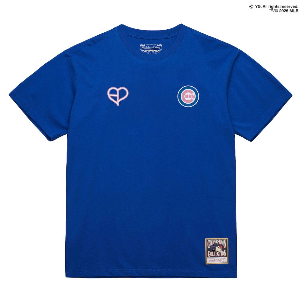 Chicago Cubs Mitchell & Ness x BLACKPINK T-Shirt - Royal - Limited Edition T-shirts