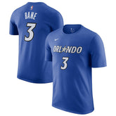Desmond Bane Orlando Magic Icon Edition Name & Number T-Shirt Blue