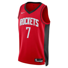 NBA Kevin Durant Houston Rockets Unisex Swingman Player Jersey - Icon Edition - Red