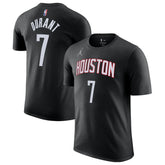 Kevin Durant Houston Rockets Jordan Brand Statement Edition Name & Number T-Shirt Black