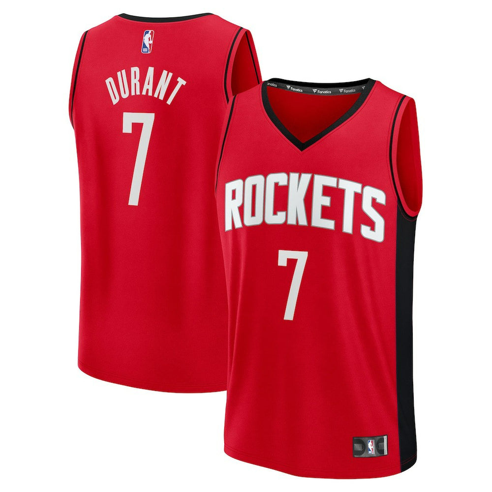 NBA Kevin Durant Houston Rockets Youth Fast Break Replica Player Jersey - Icon Edition - Red
