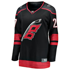 NHL Nikolaj Ehlers Carolina Hurricanes Fanatics Women's Home Breakaway Jersey - Black