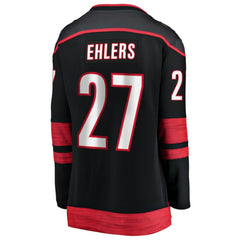 NHL Nikolaj Ehlers Carolina Hurricanes Fanatics Women's Home Breakaway Jersey - Black