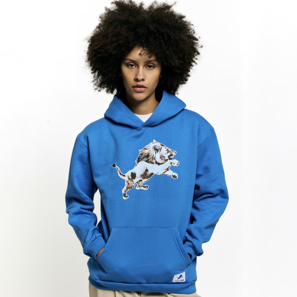Detroit Lions Golf Wang Unisex Cutout Hoodie Blue