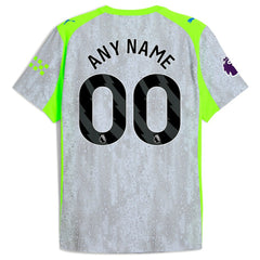 Manchester City 2025/26 Third Custom Jersey Green/Neon Green