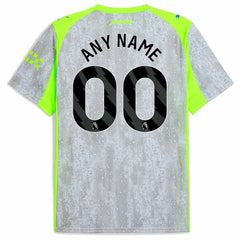 Manchester City 2025/26 Third Replica Custom Jersey Green/Neon Green shop