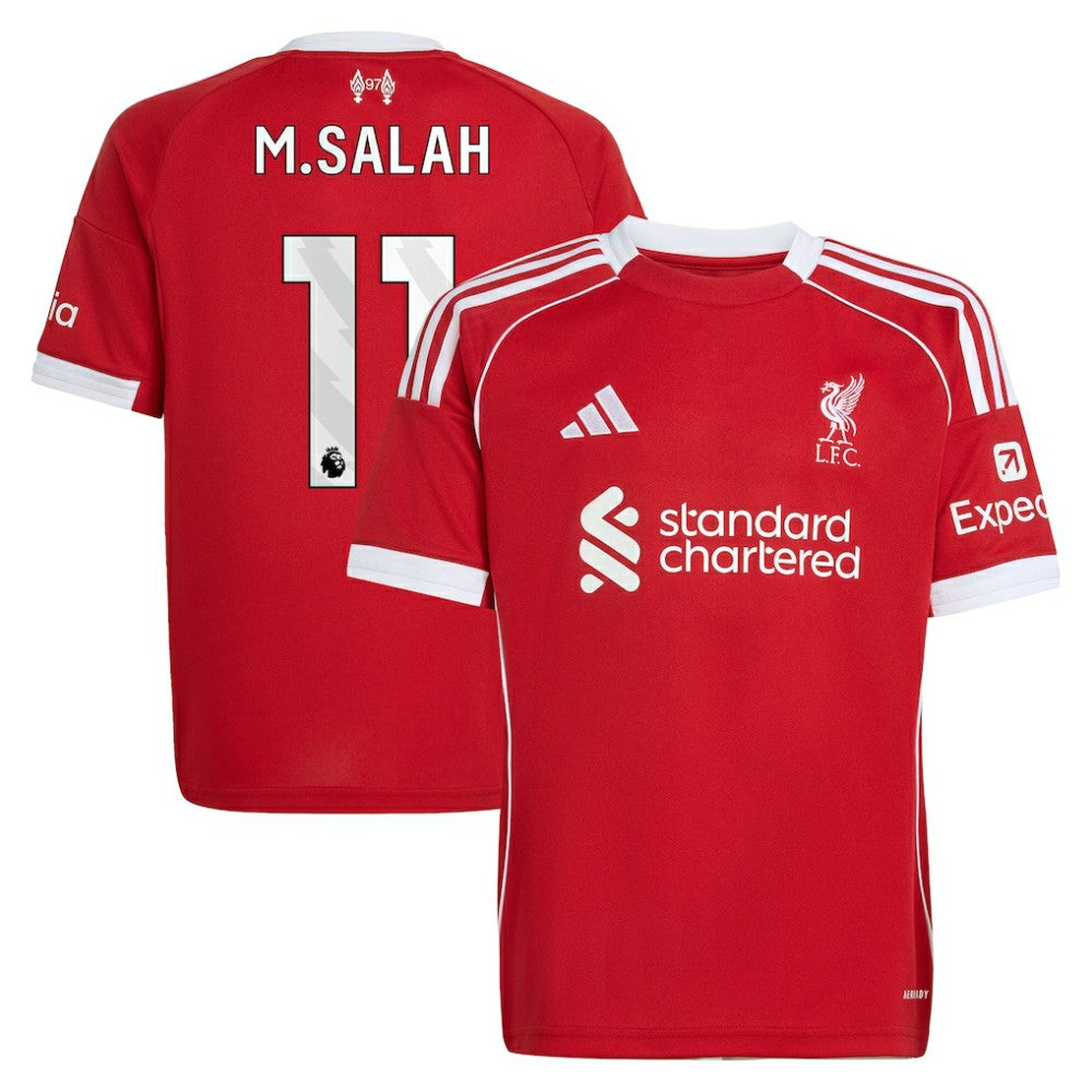 Mohamed Salah Liverpool Youth 2025/26 Home Replica Jersey Red