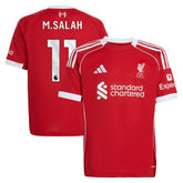 Mohamed Salah Liverpool Youth 2025/26 Home Replica Jersey Red