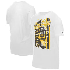 San Diego Padres New Era Big Graphic Domestic T-Shirt - White T-shirts