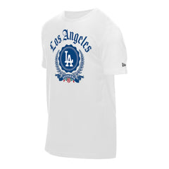 Los Angeles Dodgers New Era Fleur Domestic T-Shirt - White T-shirts