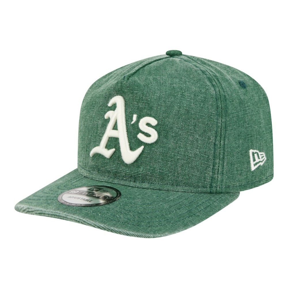 Athletics New Era Denim Classic 19TWENTY Adjustable Hat - Green Hats