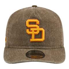 San Diego Padres New Era Throwback Denim Classic 19TWENTY Adjustable Hat - Brown Hats