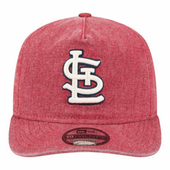 St. Louis Cardinals New Era Denim Classic 19TWENTY Adjustable Hat - Red Hats