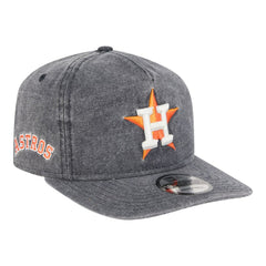 Houston Astros New Era Denim Classic 19TWENTY Adjustable Hat - Navy Heather Hats