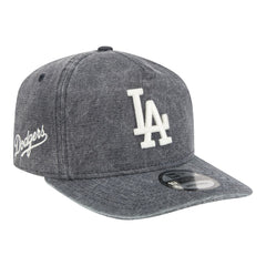 Los Angeles Dodgers New Era Denim Classic 19TWENTY Adjustable Hat - Navy Heather Hats