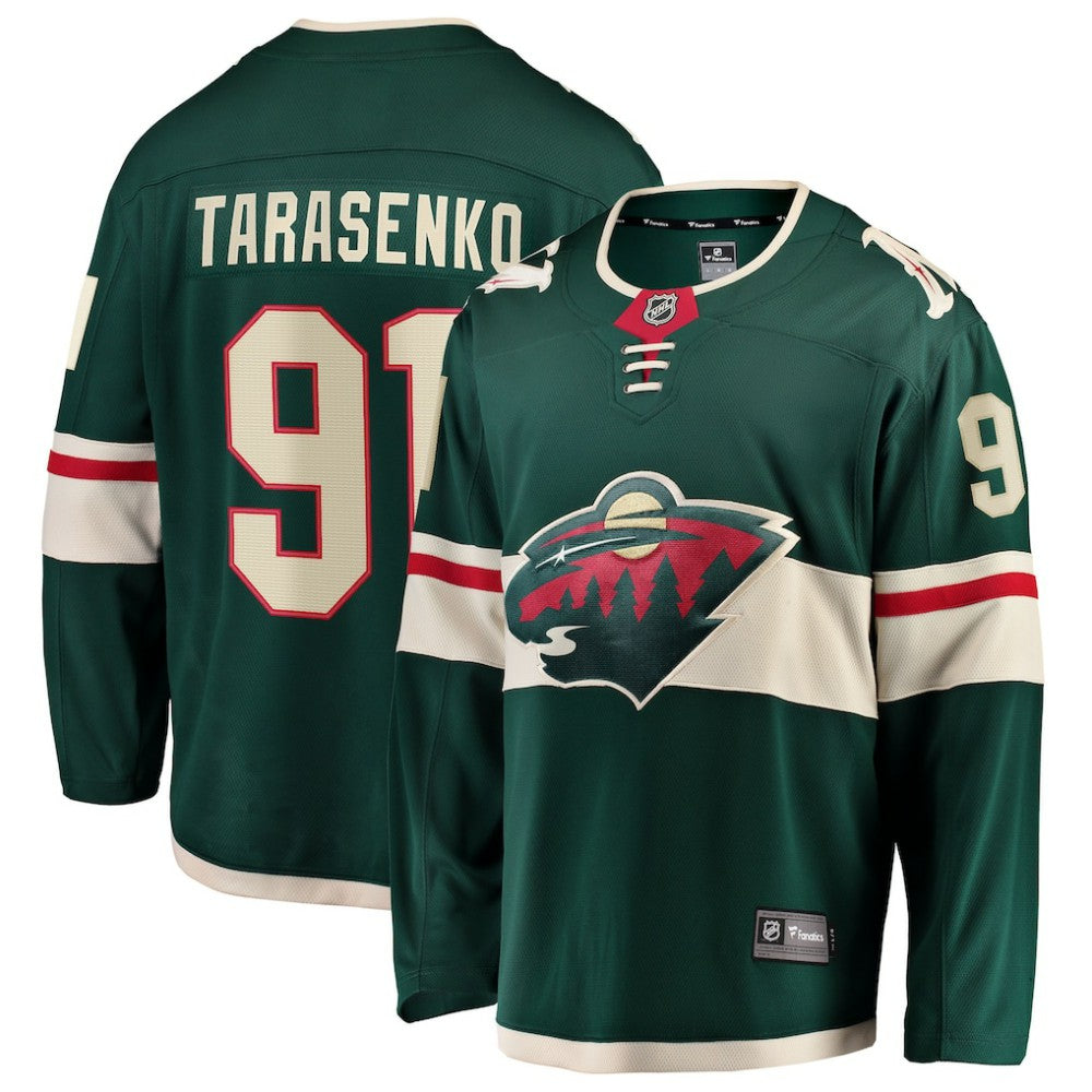 NHL Vladimir Tarasenko Minnesota Wild Fanatics Home Breakaway Jersey - Green