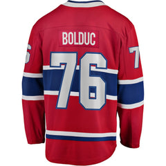 NHL Zack Bolduc Montreal Canadiens Fanatics Home Breakaway Jersey - Red