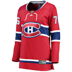 NHL Zack Bolduc Montreal Canadiens Fanatics Women's Home Breakaway Jersey - Red