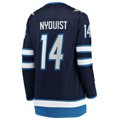 NHL Gustav Nyquist Winnipeg Jets Fanatics Women's Home Breakaway Jersey - Navy